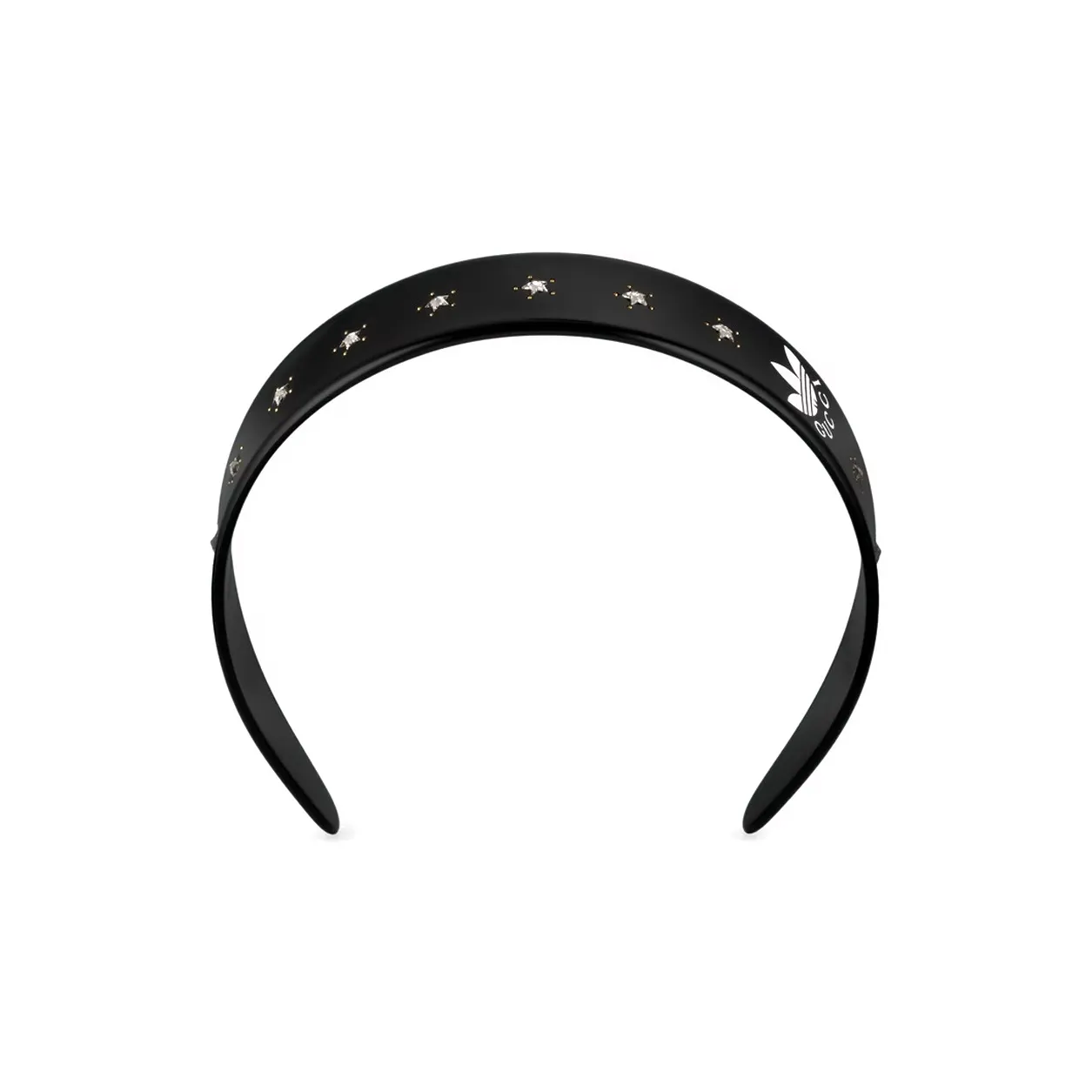 GUCCI Adidas X Gucci Co branded Series Resin Headbands Women's Black