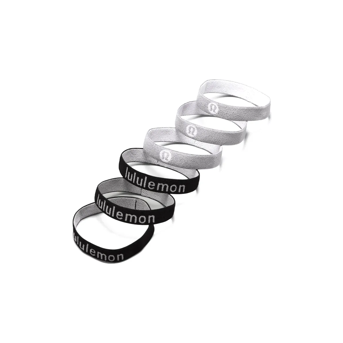 lululemon Резинка для волос Женская Черная Серая Носорог