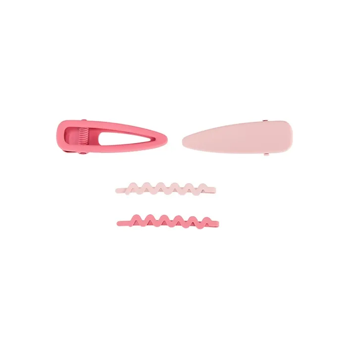 LILY LOTTY Заколки для волос Женские Розовый Набор из четырех штук