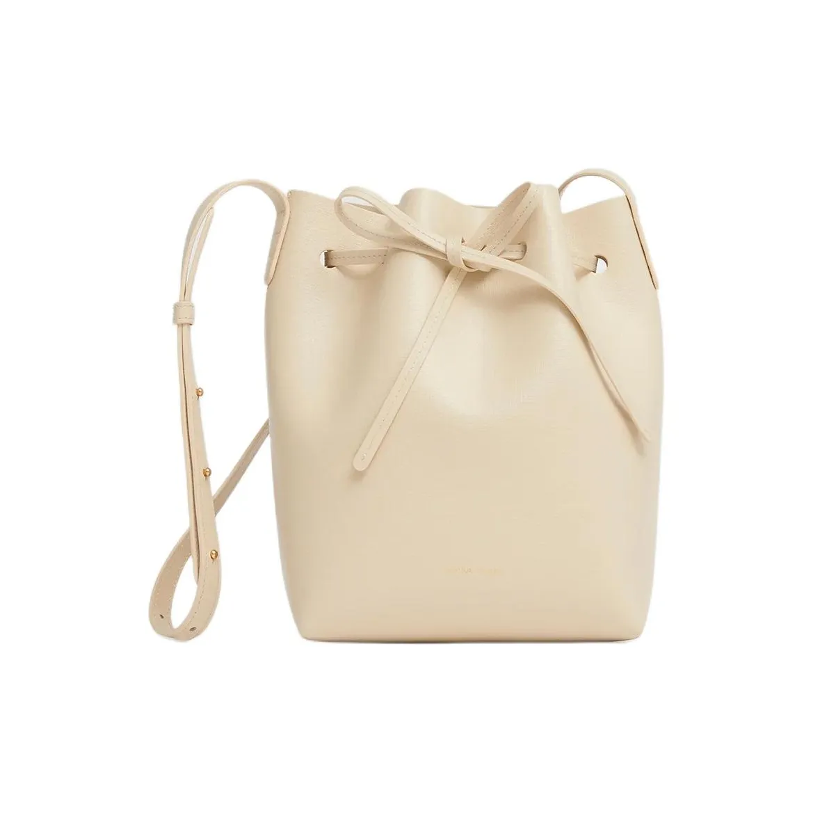 MANSUR GAVRIEL Saffiano кожа ведрообразная сумка сумка через плечо мини женская экрю