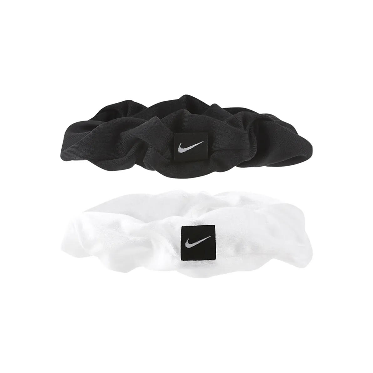 Nike Polyester Rubber Elastane Hair Tie Unisex Black/White