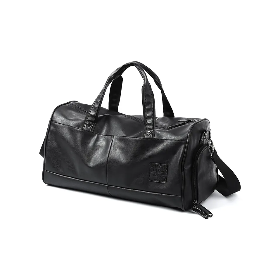 MOYYI PVC Travel Bag 33L Unisex Black