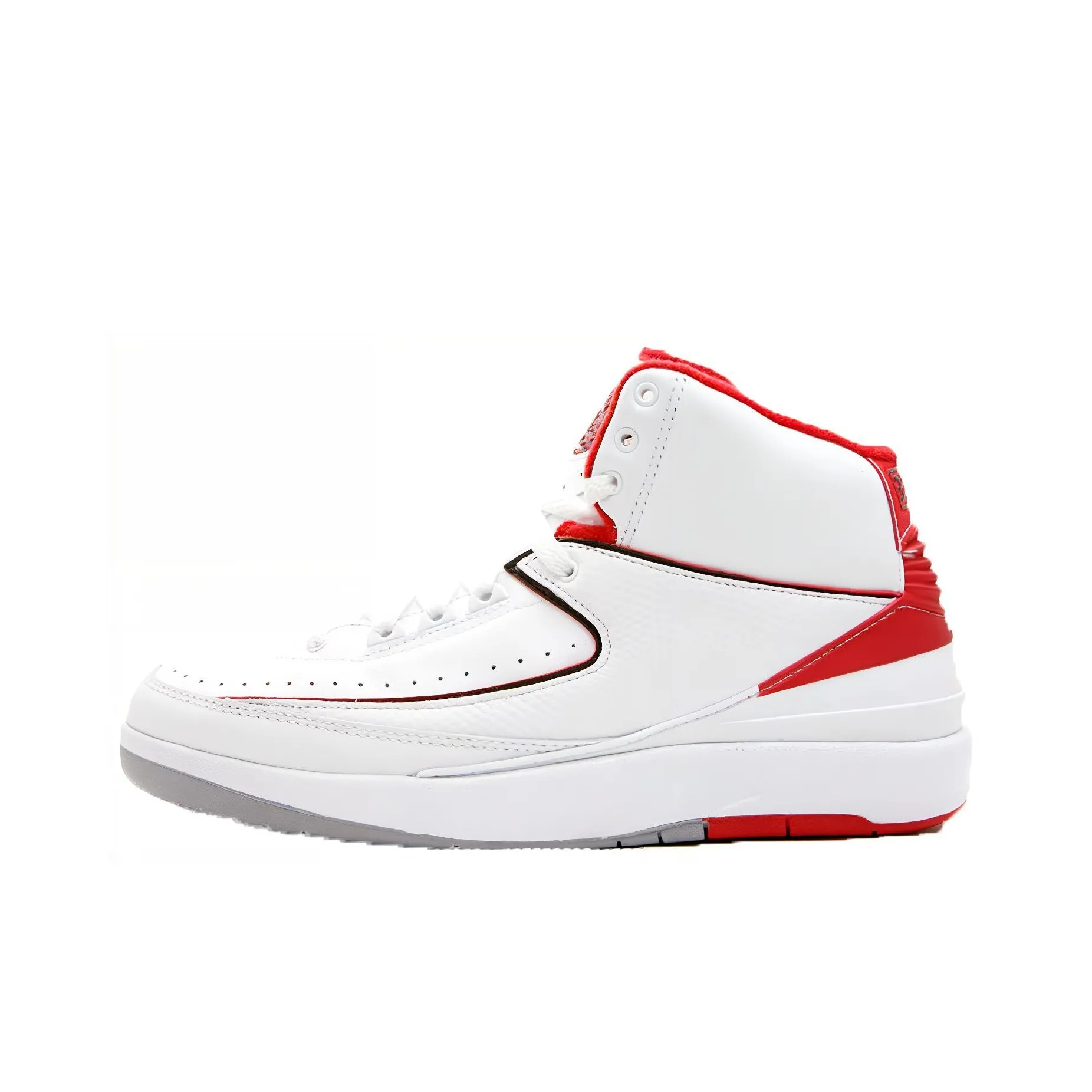 Jordan 2 Retro White Red Cdp 2008