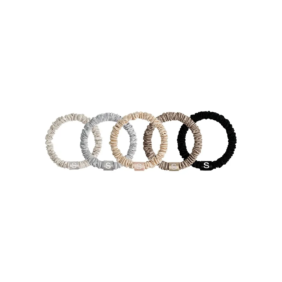 SILKY MIRACLE Silk Narrow Hair Tie Hair Tie Women's