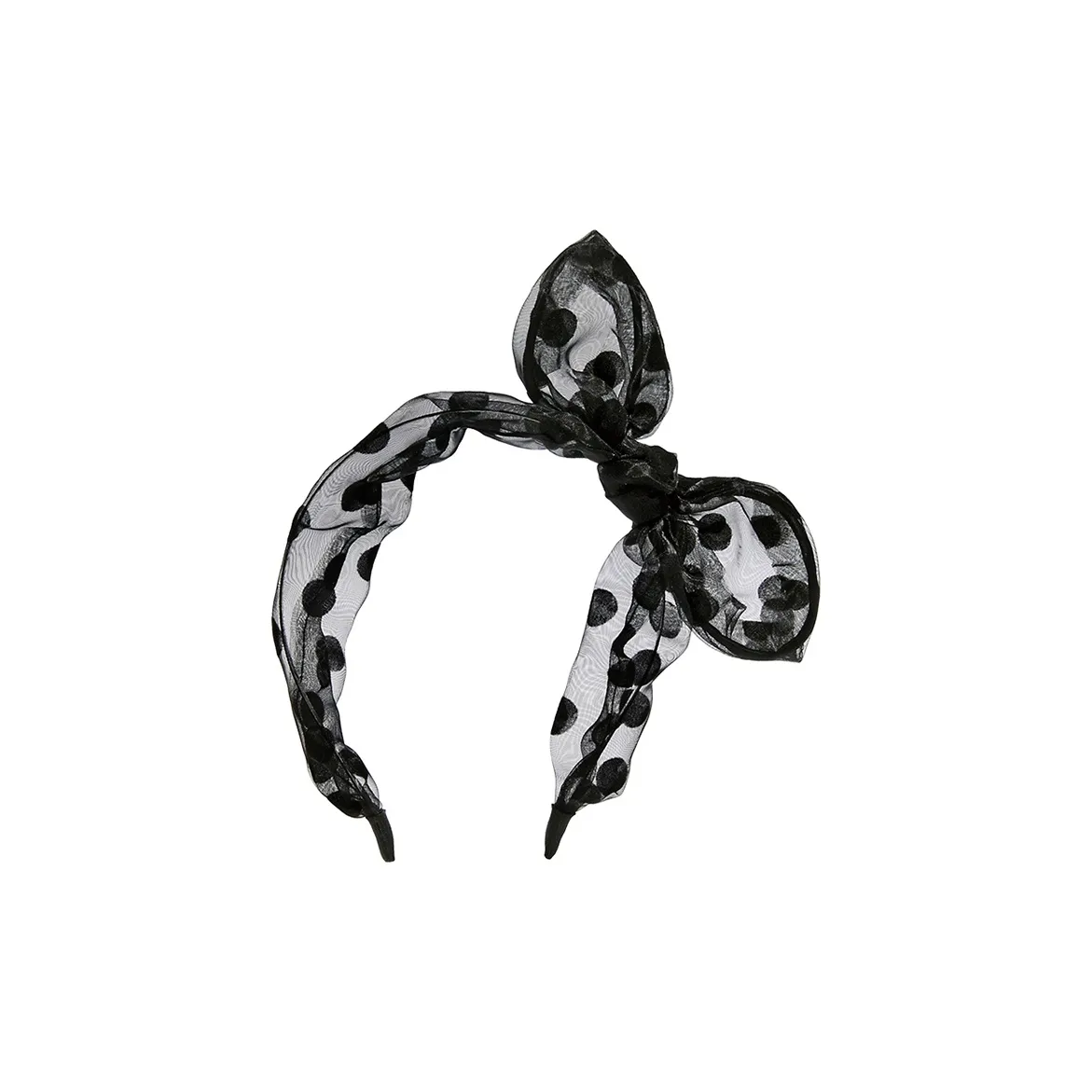 ROYALSASA Organza, Soft Iron Wire, Alloy Headband Women's