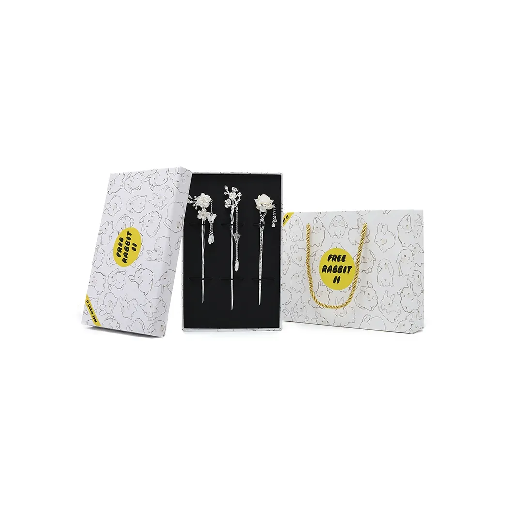 FREE RABBITⅡ Hairpin Women's Silver