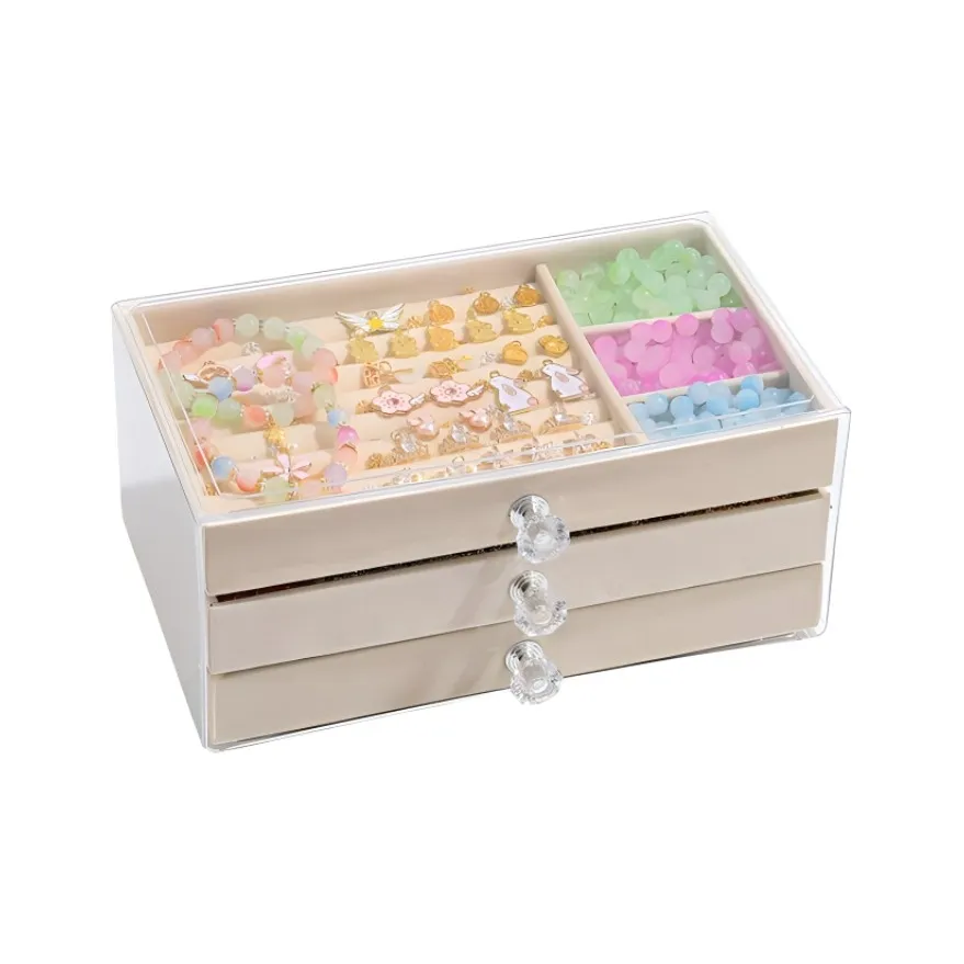 Luo Li Ручной работы DIY Цветной глазурованный браслет Бусины Развивающие игрушки