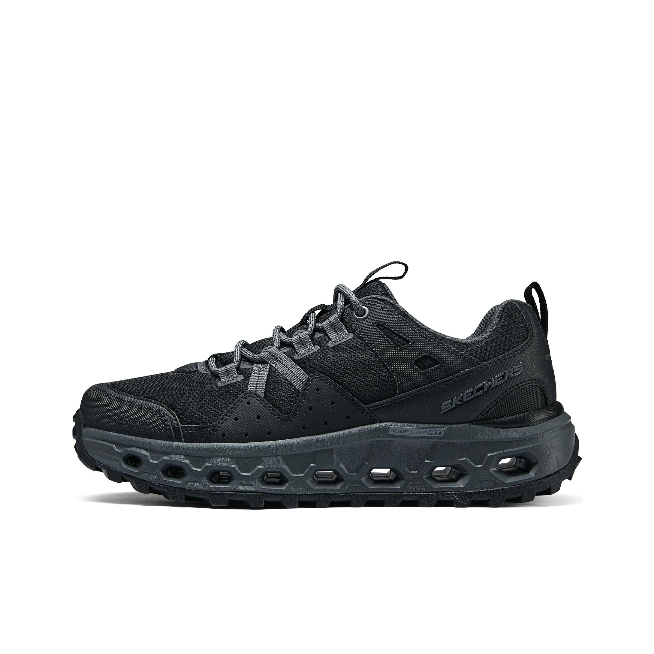 Skechers Low Top Running Shoes Men's Black