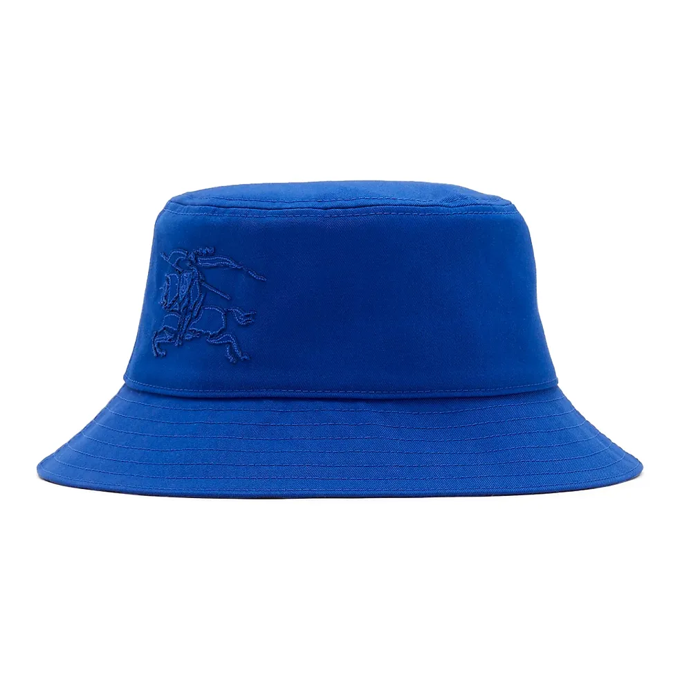 Burberry Cotton Bucket Hats Мужской Синий