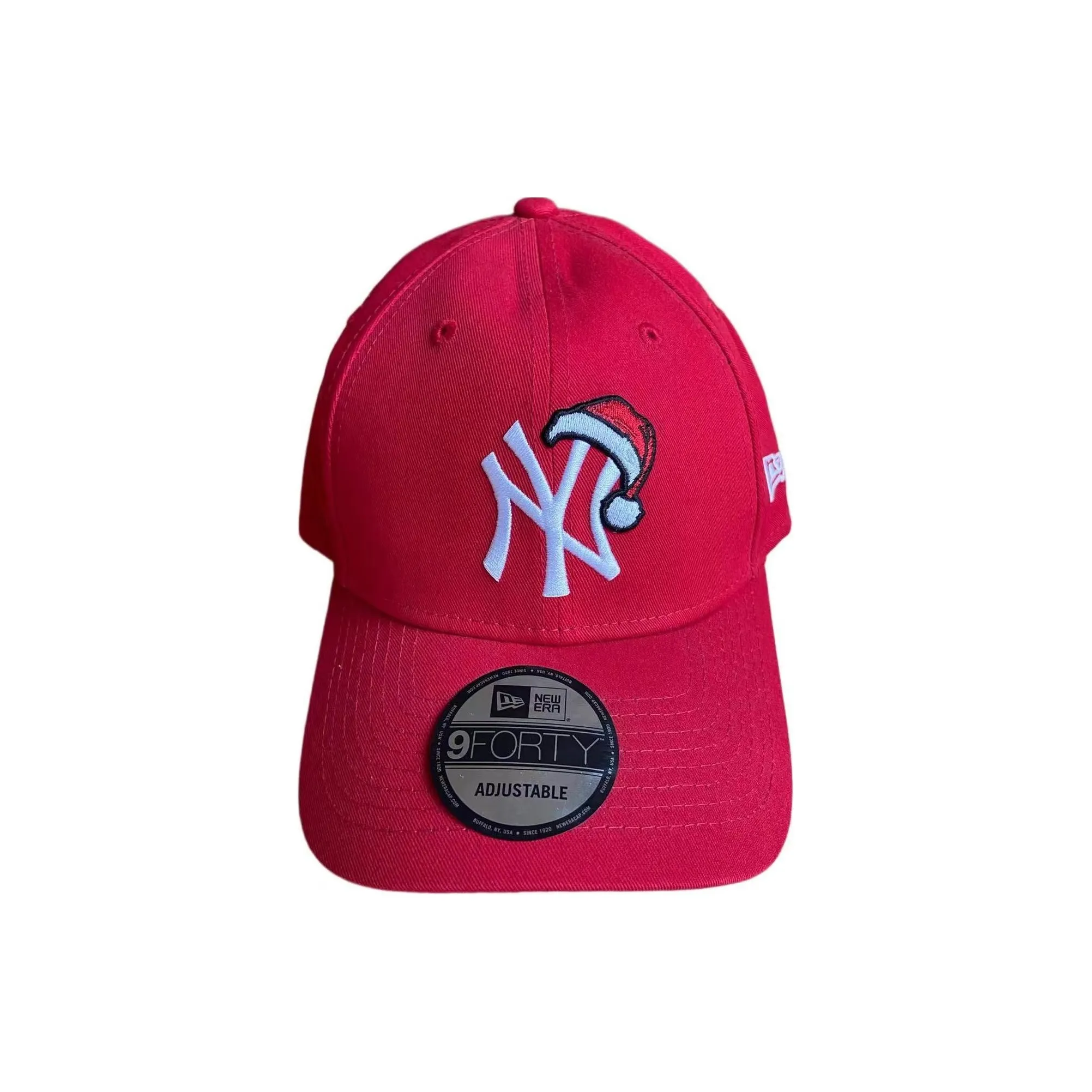 New Era Хлопковые кепки унисекс красного цвета