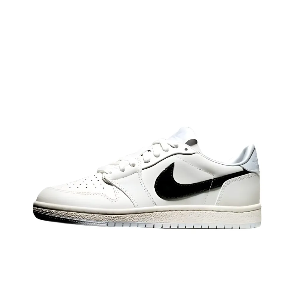 Jordan Air Jordan 1 ' 85 Low Wings Low Top Vintage Basketball Shoes Men's White Black