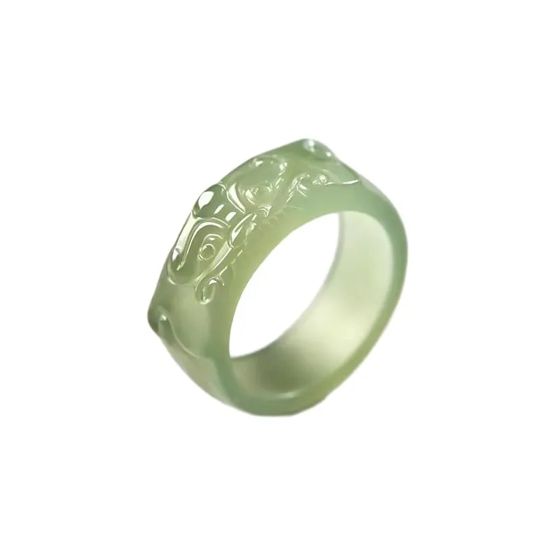 Cuizu Hetian Jade Rings Men