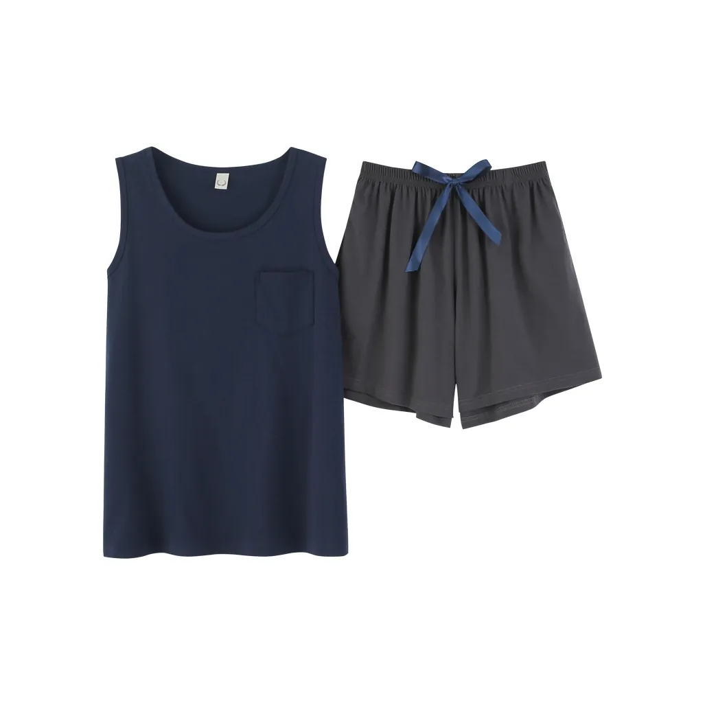 MADALLO Pajama Set Women's Navy Blue