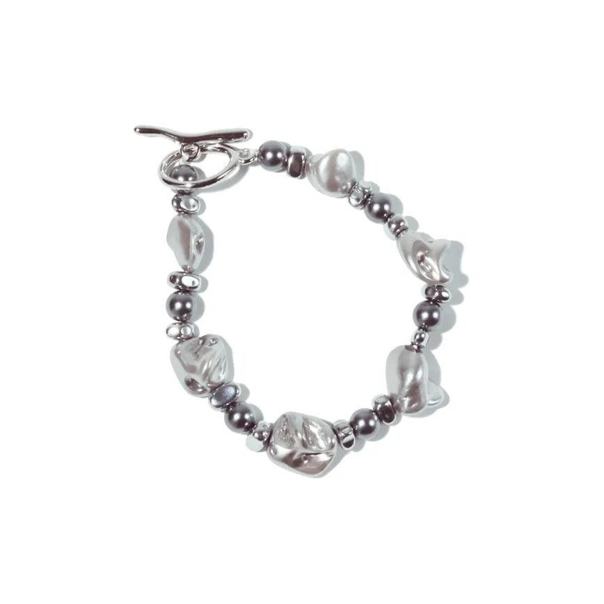 Get'em ON Гальванизированная Жемчужная Раковина Браслеты Унисекс