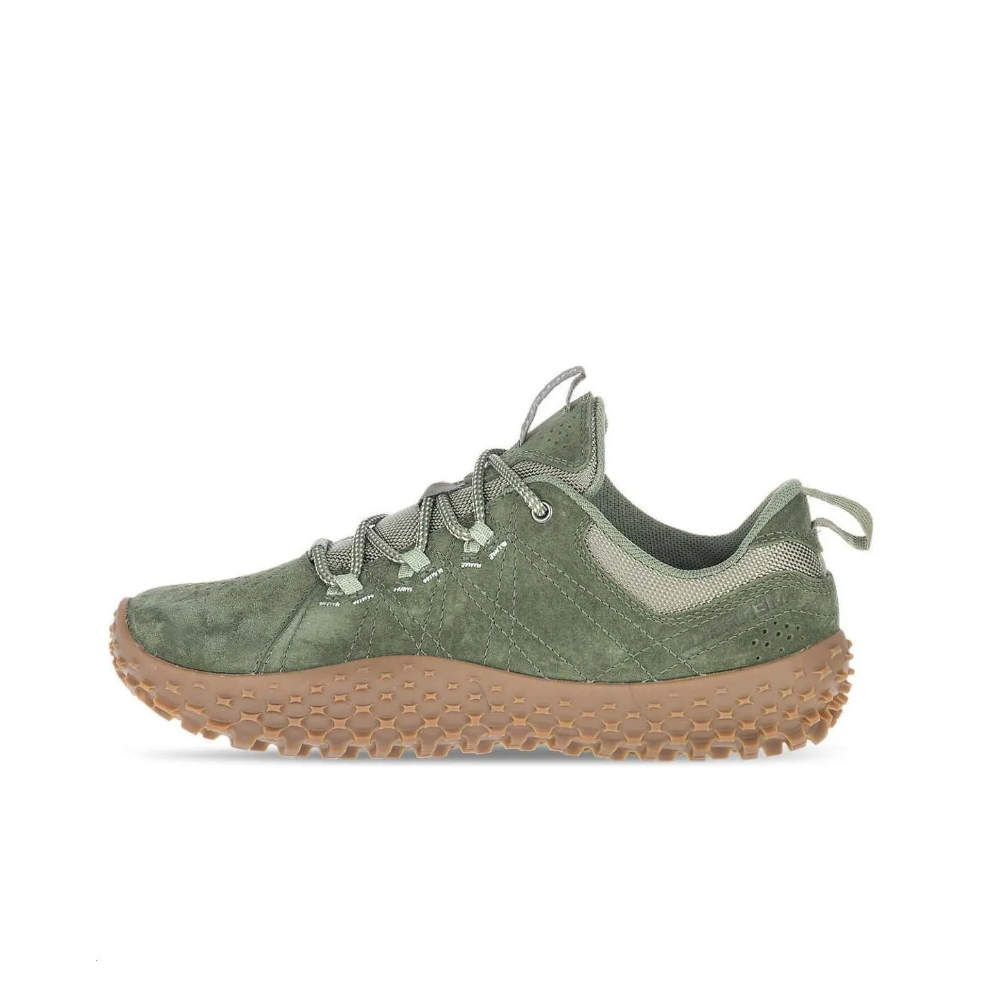 MERRELL Wrapt Shock Absorbers With Slip Resistant And Abrasion Resistant Properties Low Top Casual Shoes Women's Green