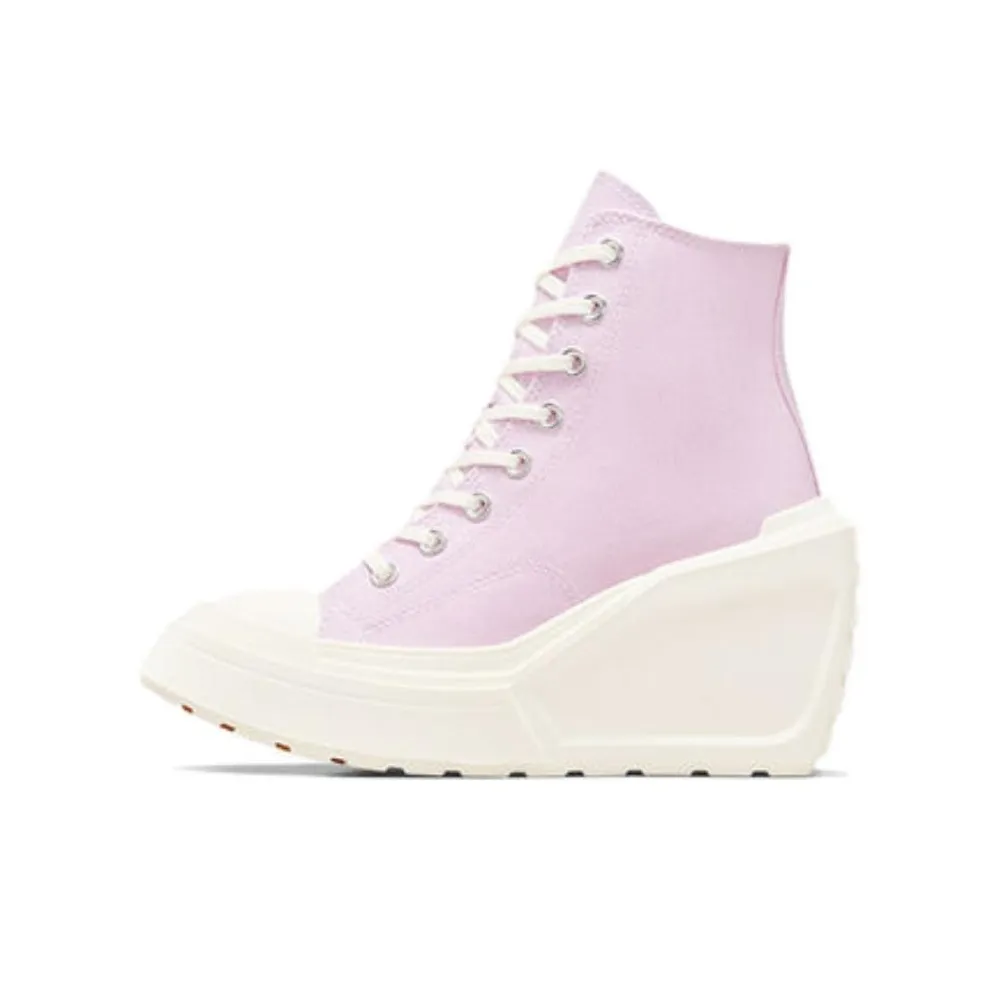 Converse Chuck 70 De Luxe Wedge High Top Canvas Shoes Women's Purple White Black