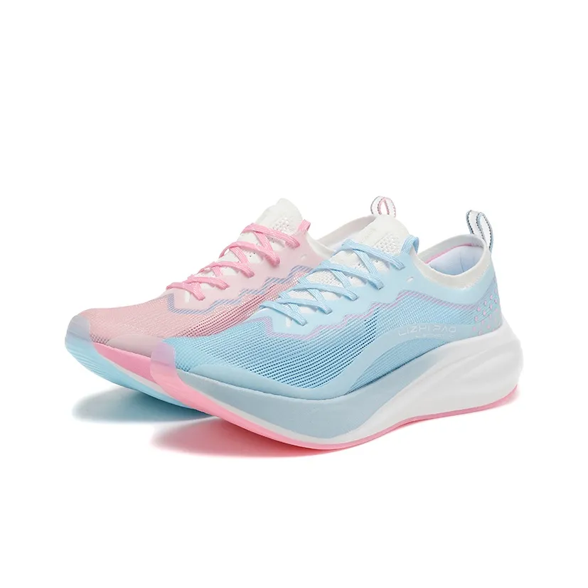 LIZHIPAO Running Shoes Unisex Low top Mismatched Color/Blue & Pink