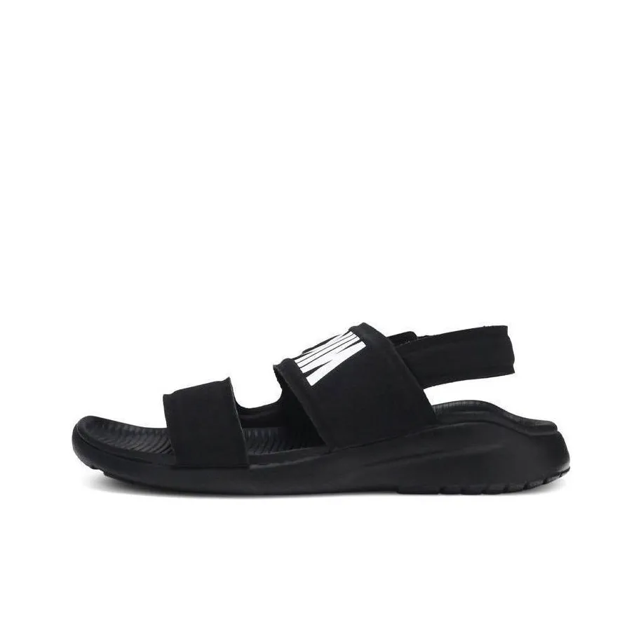 Nike Tanjun Sandal 'Black White' Women's