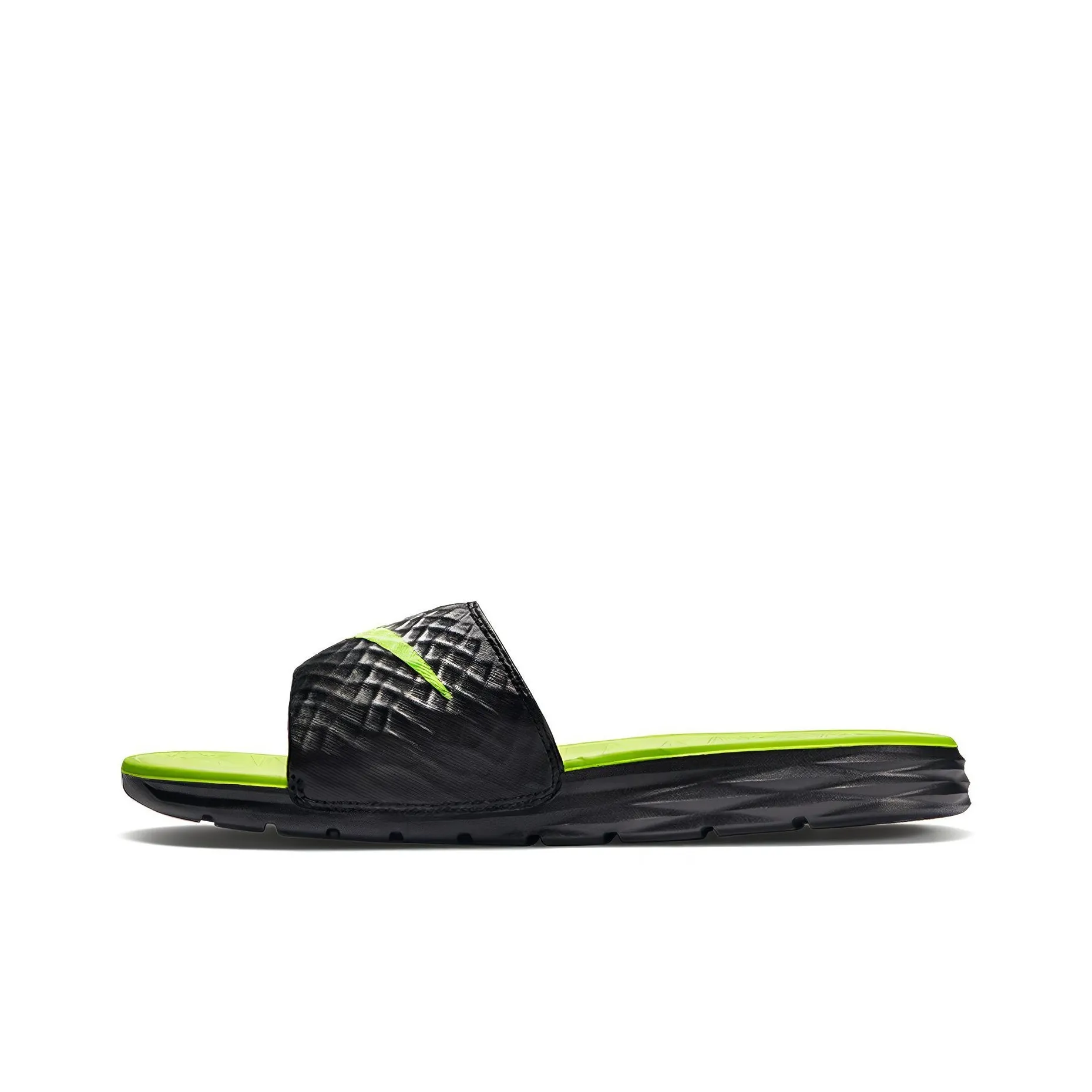 Nike Benassi Solarsoft Black/Volt