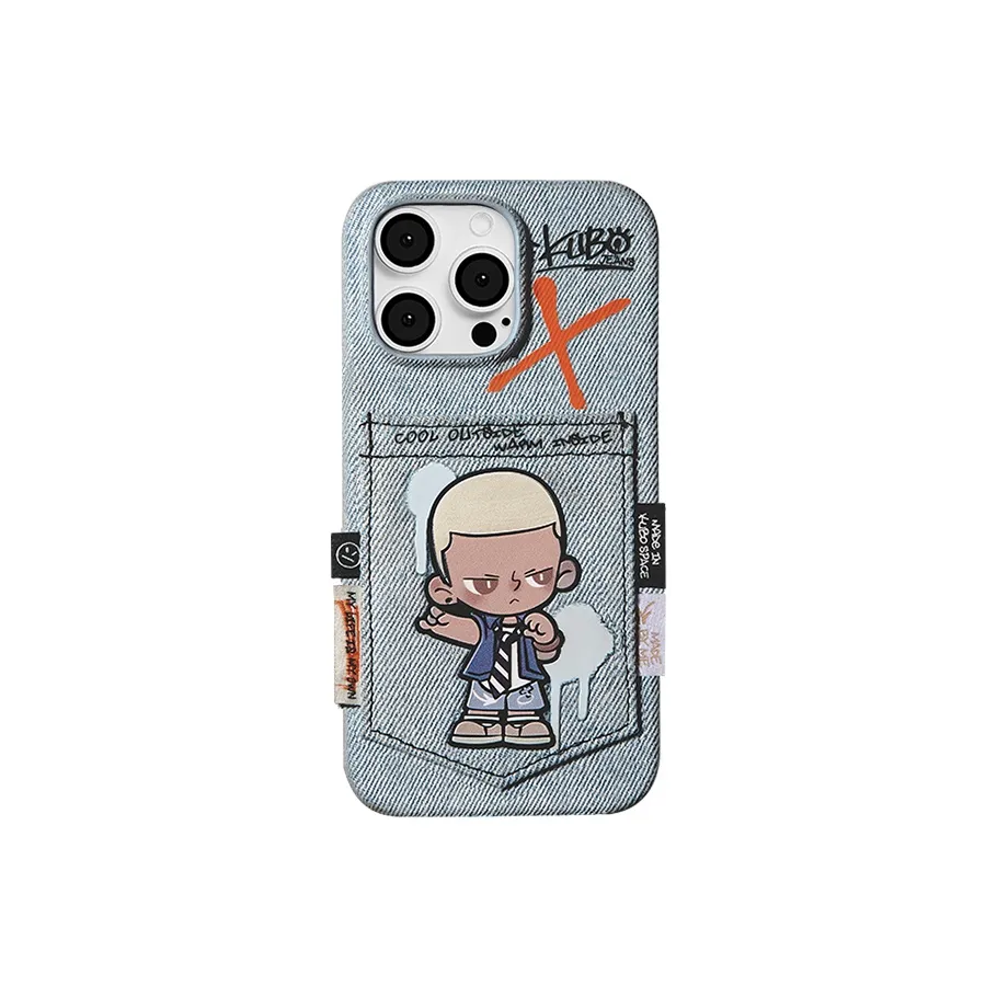 POP MART KUBO JEANS Collection Phone Case IPhone 14/15 Pro Ma Trend Based Products