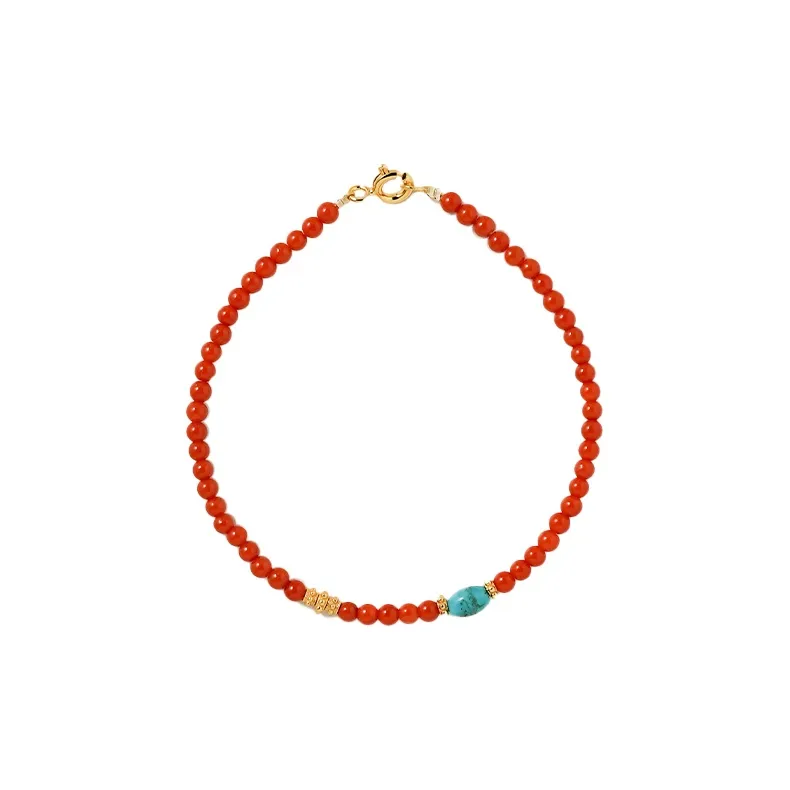 Mountain Naphthalene South Red Agate Bracelets Women's