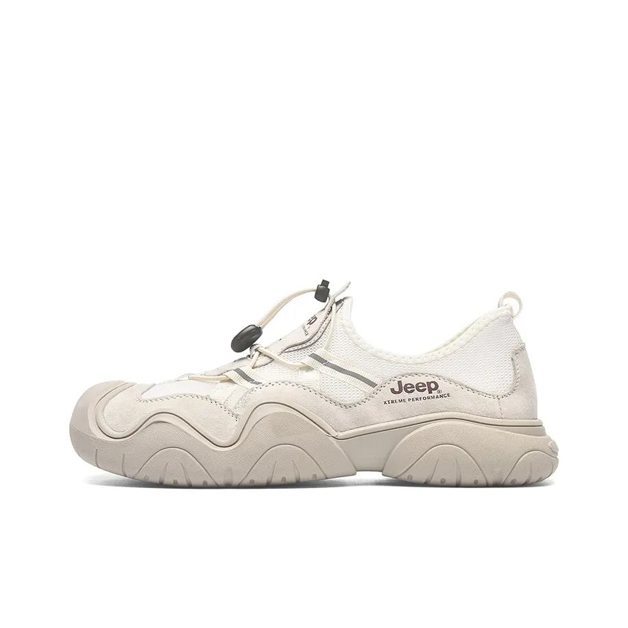 Jeep Low Top Casual Shoes Unisex Sand