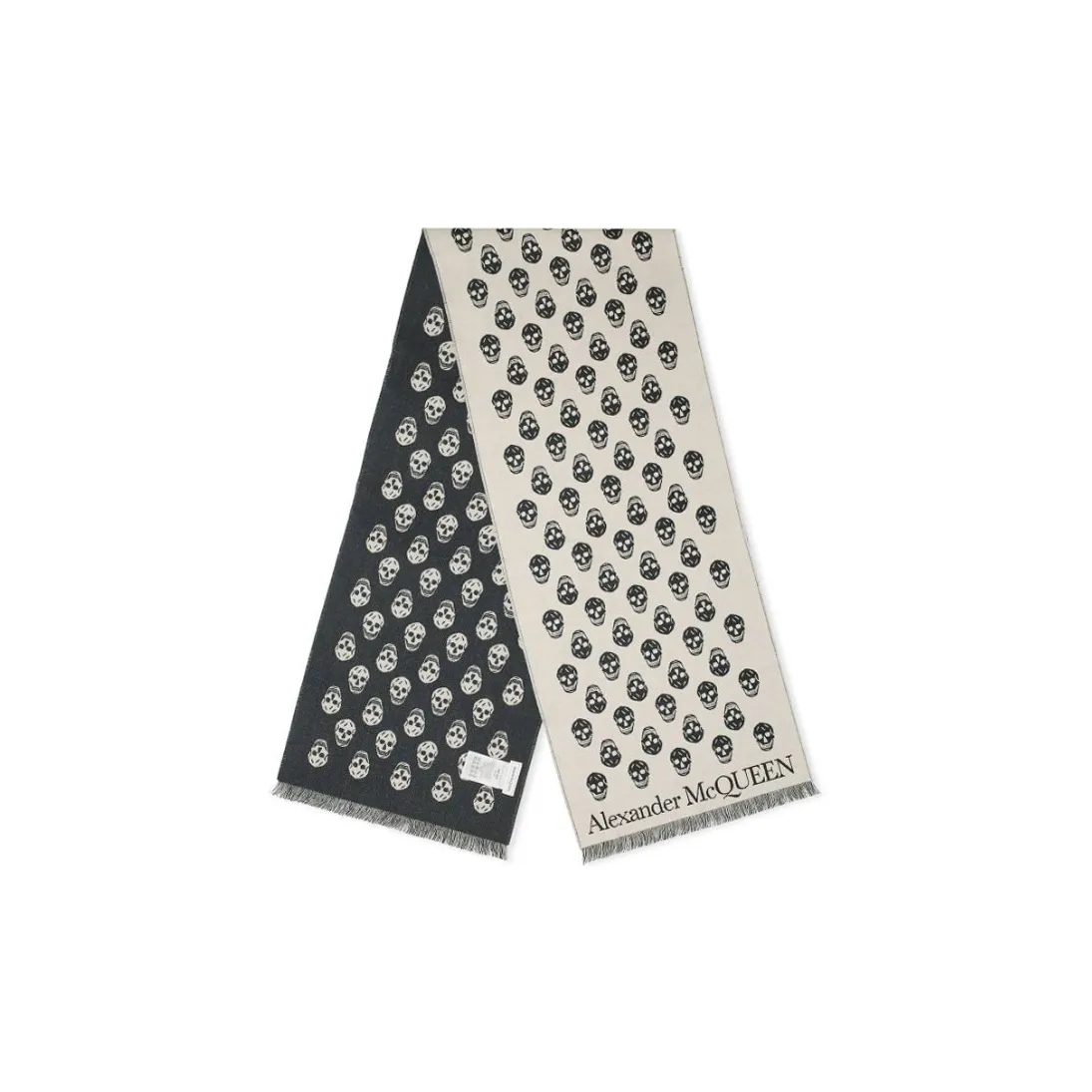 Alexander McQueen Knit Scarves Men's Black