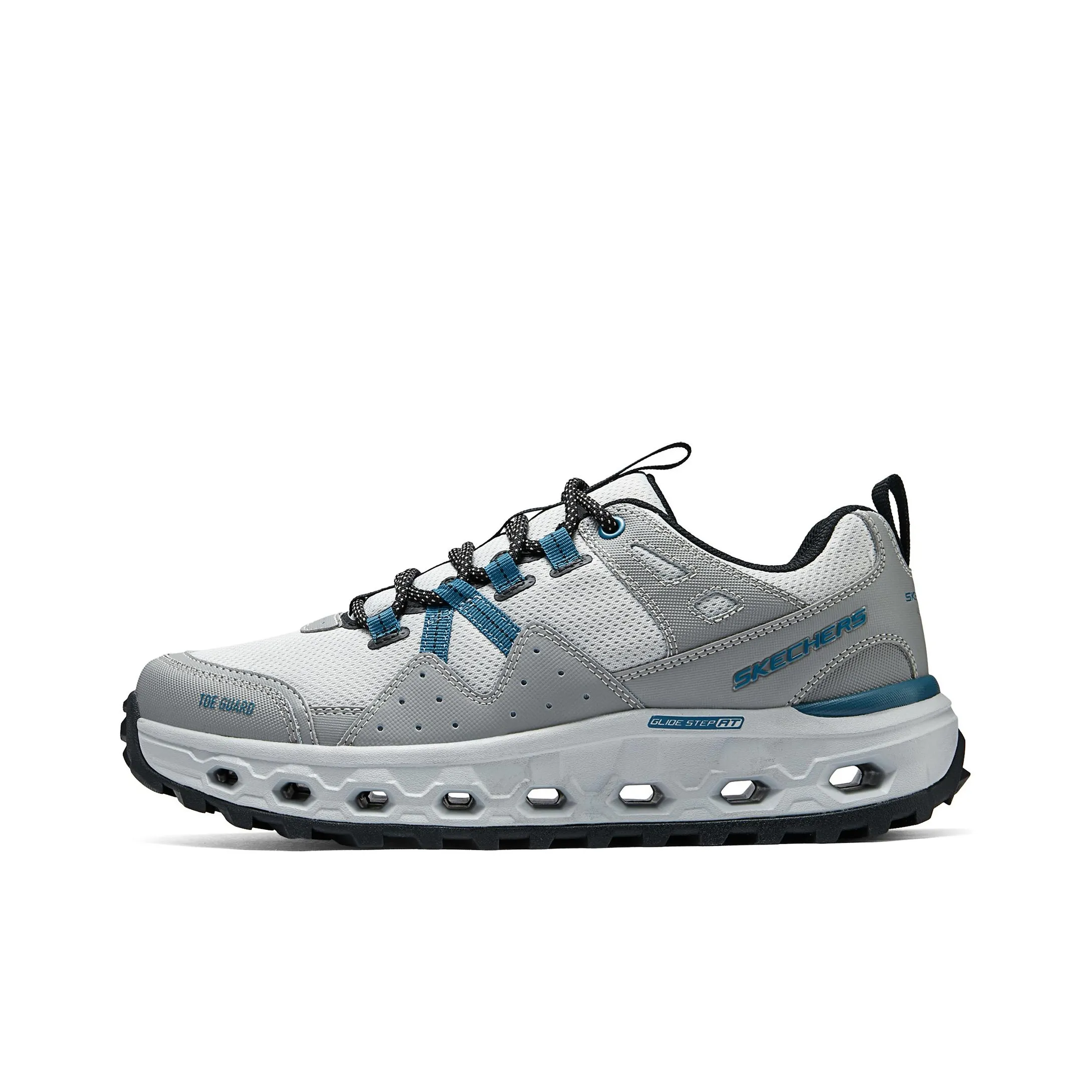Skechers Cloud Sea Low Running Shoes Men's Gray