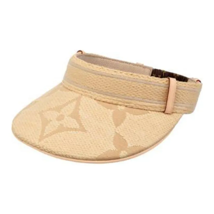 LOUIS VUITTON Sun Protection Hats Unisex Brown