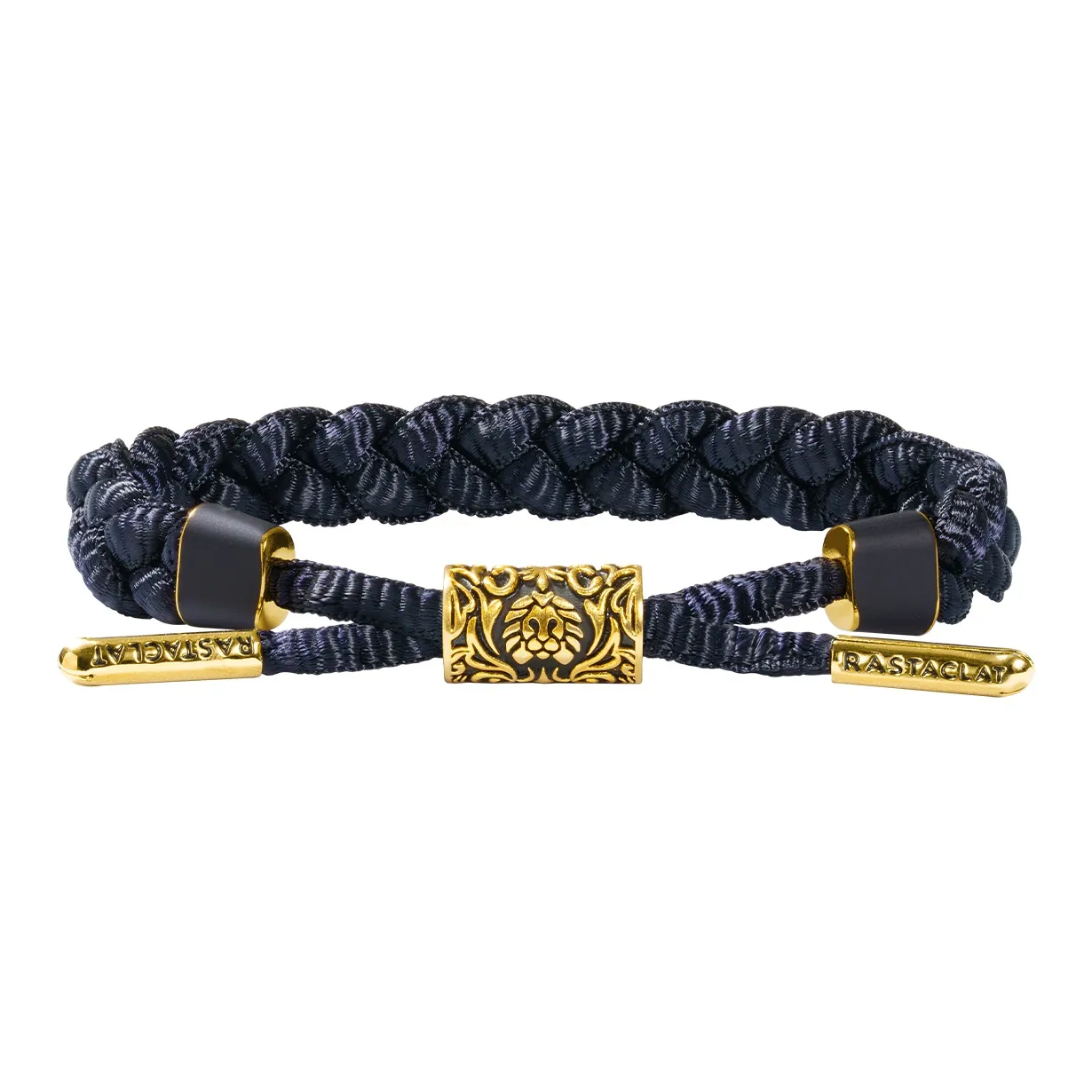 Rastaclat Латунь Полиэстер Маленький Лев Ткань Вязаный Браслет Унисекс