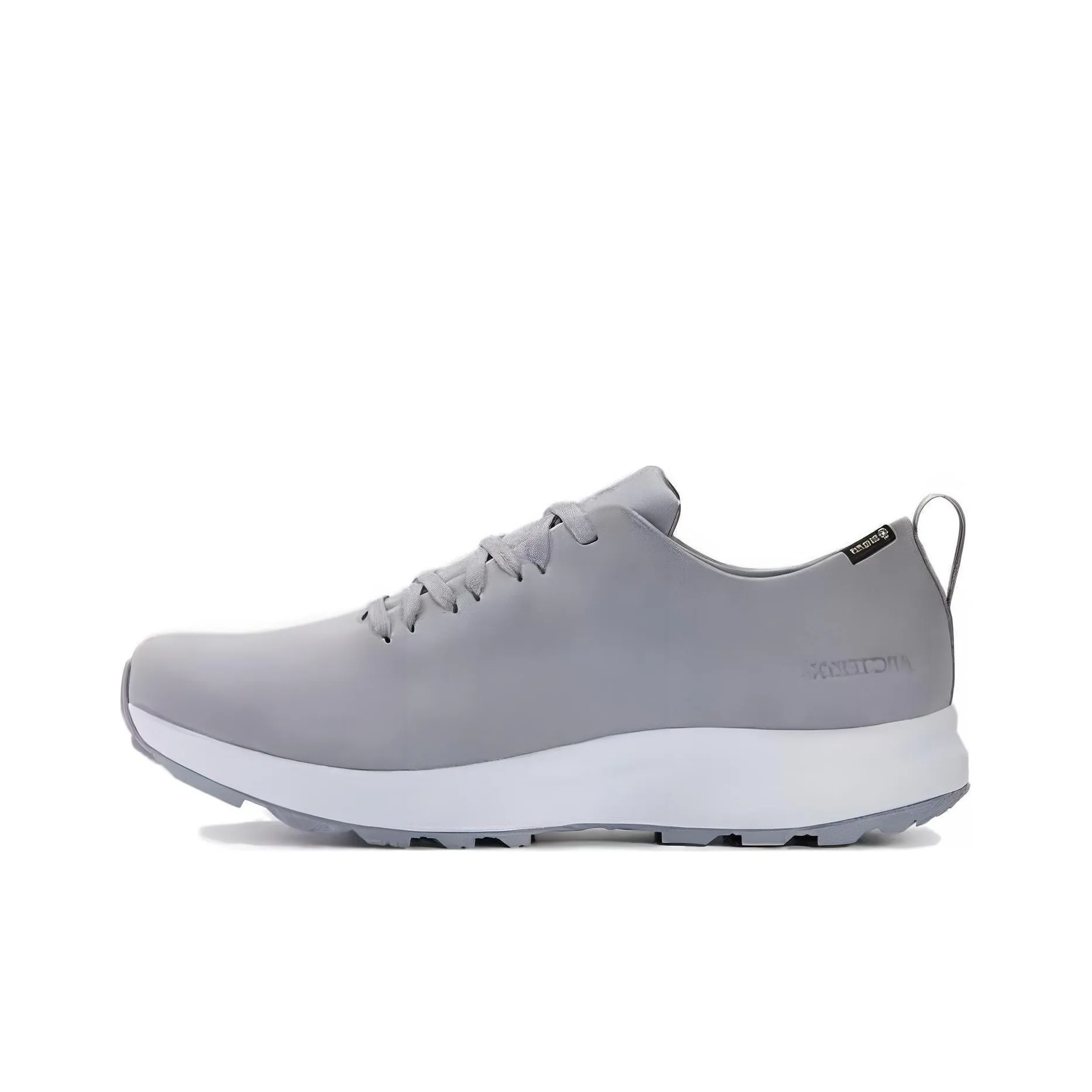 Arcteryx Solano Leather Gt Cushioning, Wear Resistant Low Top Outdoor Shoes Unisex Gray Blue