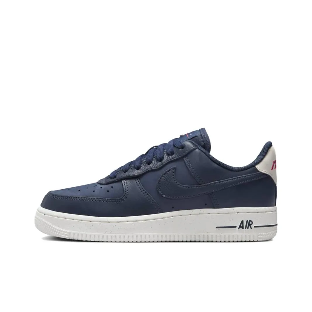 Nike Air Force 1 Low Топ Скейтборд Кроссовки Женские Синие Белые