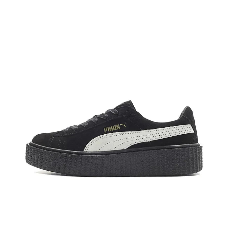 PUMA Creepers Rihanna Fenty Black White Women's