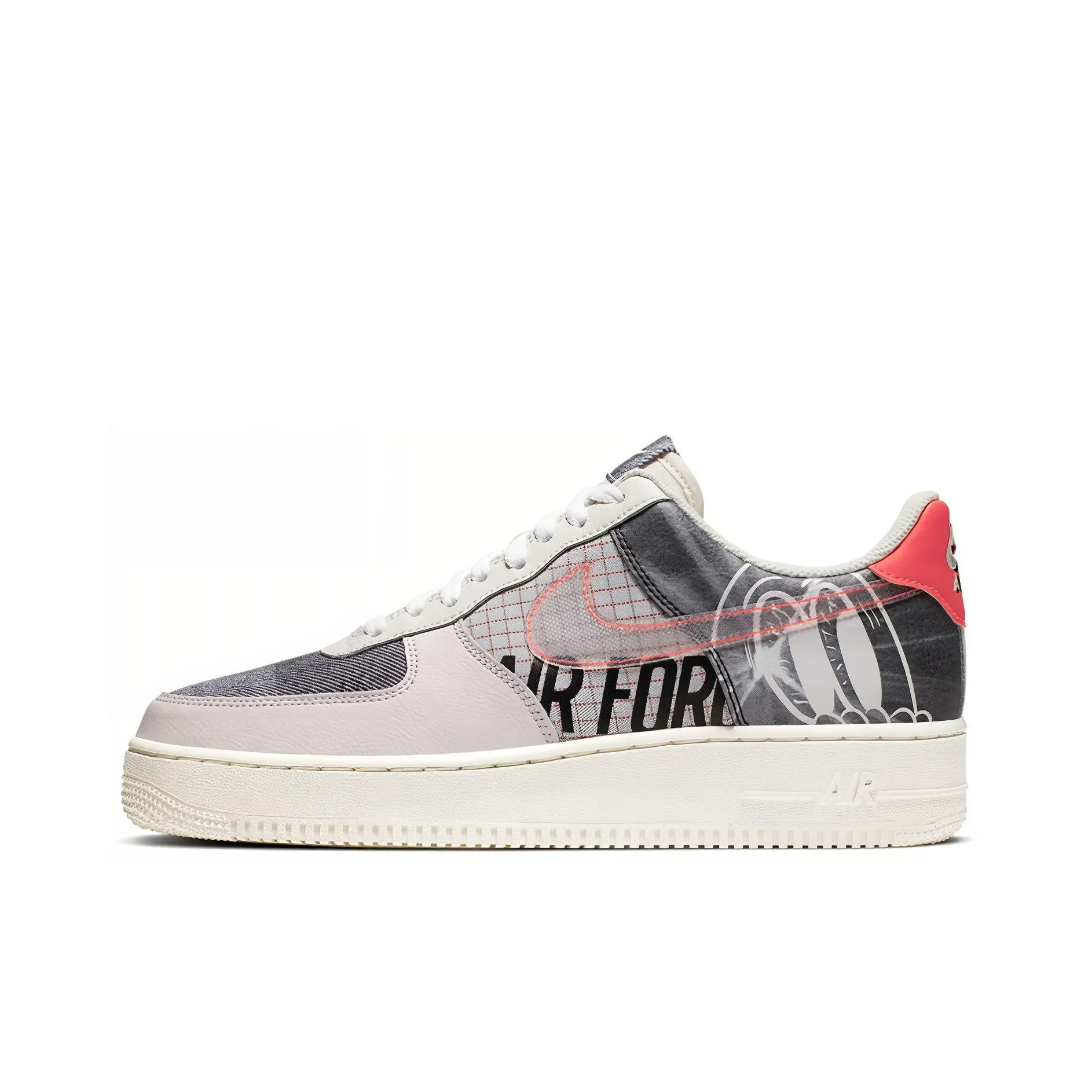 Nike Air Force 1 Low Light Soft Pink Pure Platinum