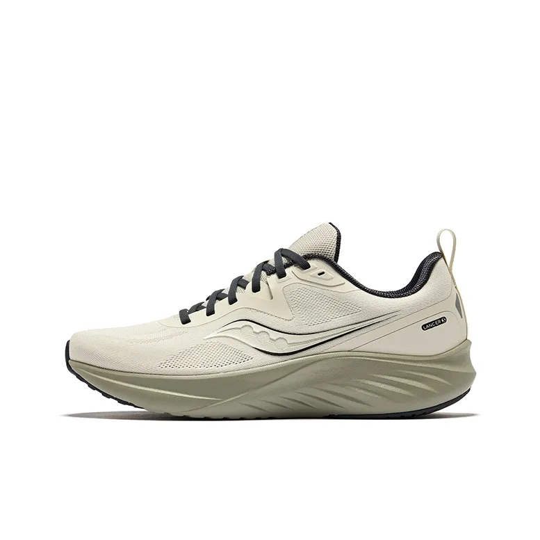 Saucony Breathable Low Top LANCER 3 Men's Beige Black