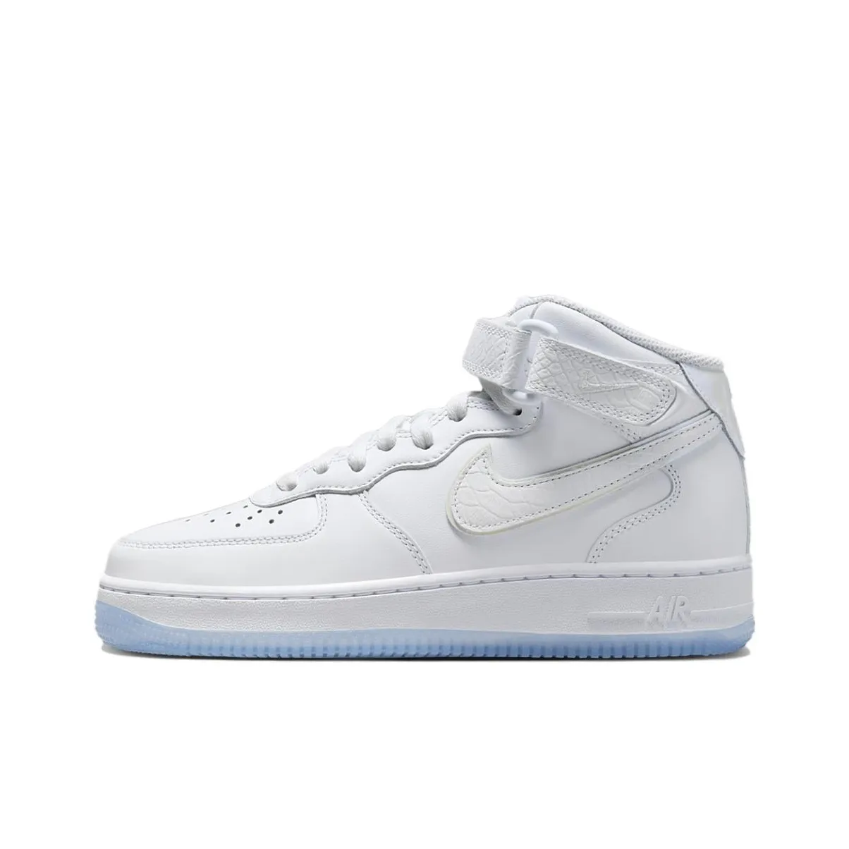 Nike Air Force 1 Mid White Snakeskin Ice Women's