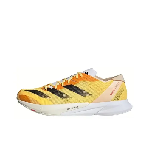 Adidas Adizero Adios 8 Беговые кроссовки Низкие Мужские Желтые