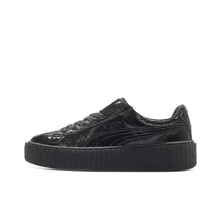 PUMA Creeper Rihanna Fenty Cracked Leather Black Women's