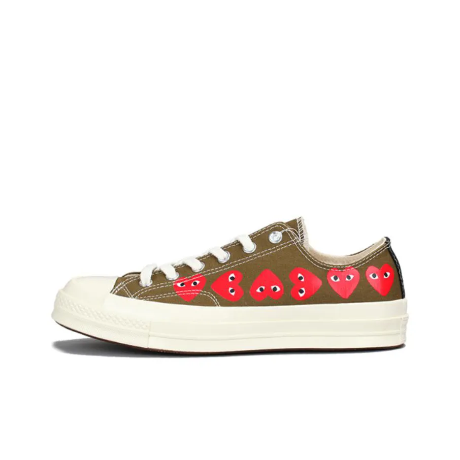 Converse Chuck Taylor All Star 70 Ox Comme Des Garcons Multi Heart Green