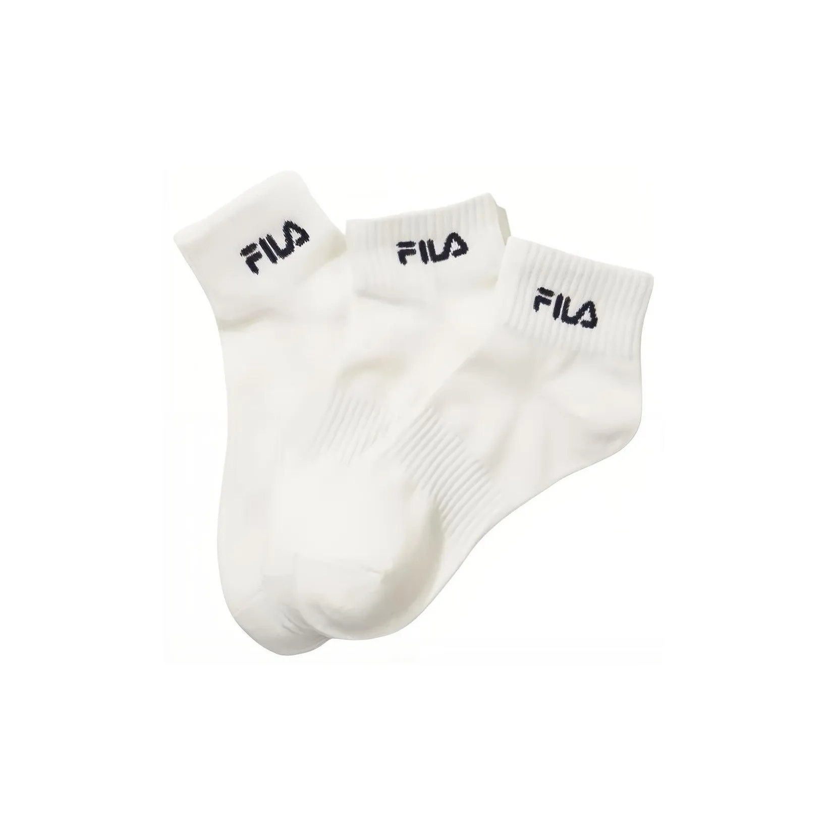 FILA Низкие носки унисекс 3 упаковки белые