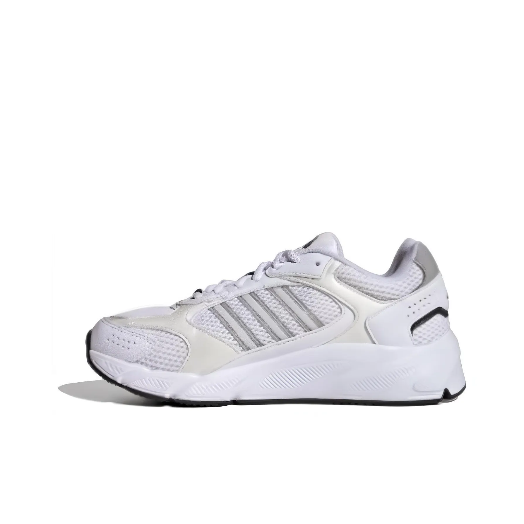 Adidas CRAZYCHAOS 2000 Амортизация Устойчивый к истиранию Легкий Низкий Топ Повседневная обувь Унисекс Белый