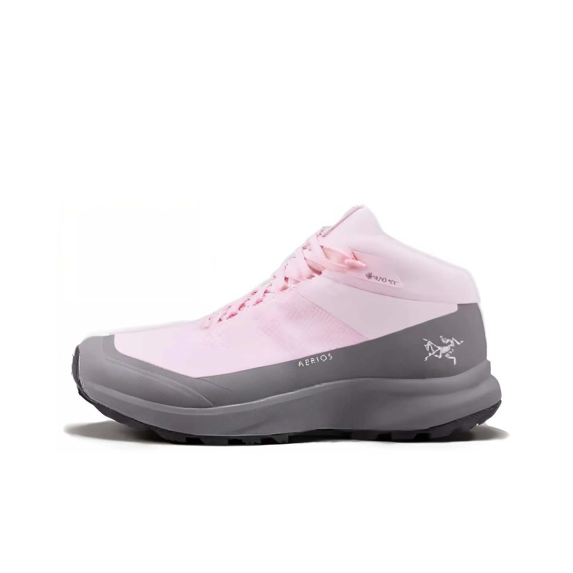 Arcteryx Aerios MID GTX Breathable Support Mid Top Mountaineering & Hiking Shoes Women's Gray Pink