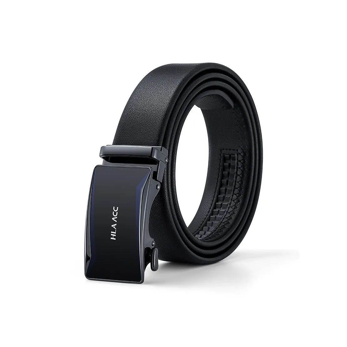 HLA Cow Leather Belts Men's Width  3.5cm