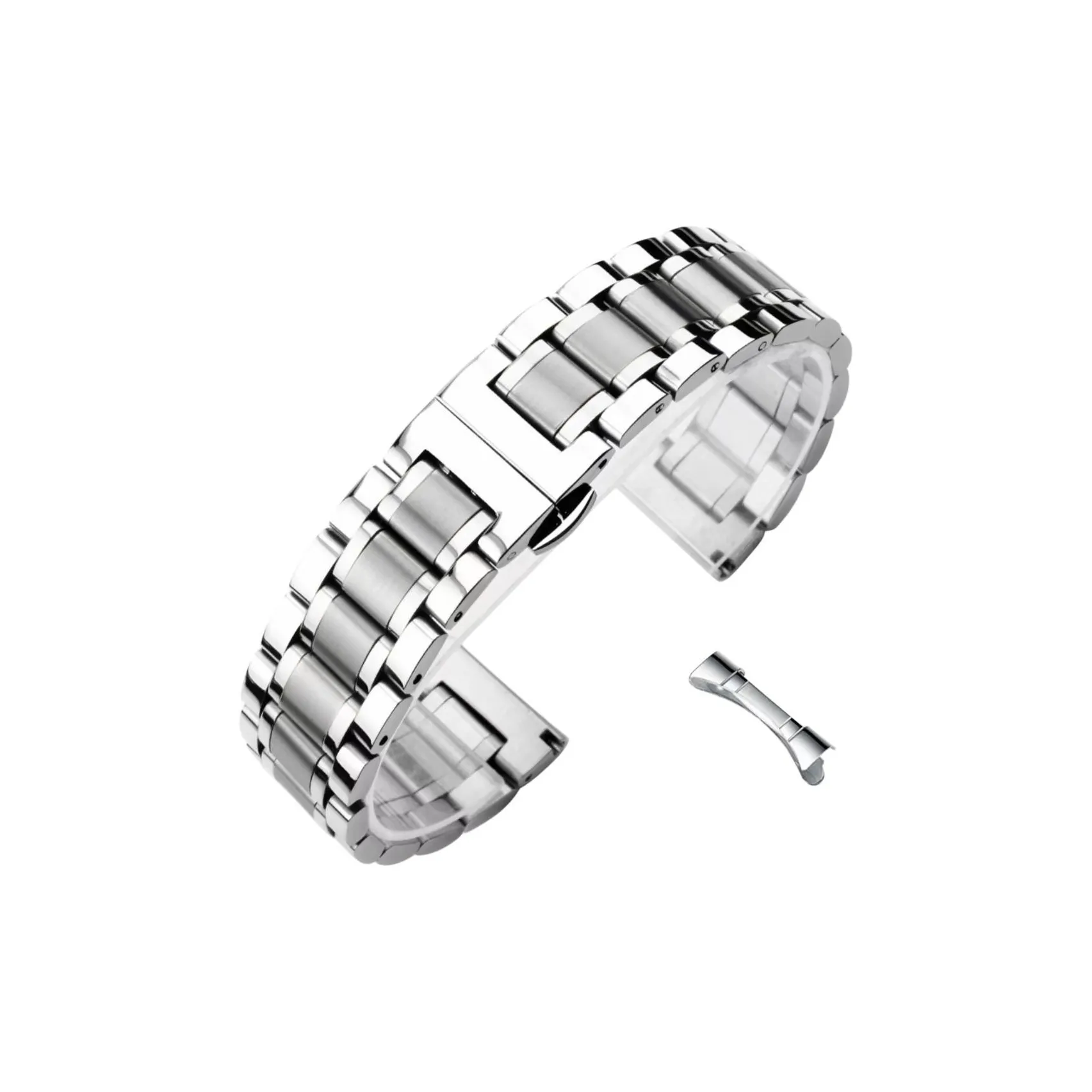 Gangjue Ремень CASIO Omega DW Tissot Совместимость Нержавеющая сталь Материал