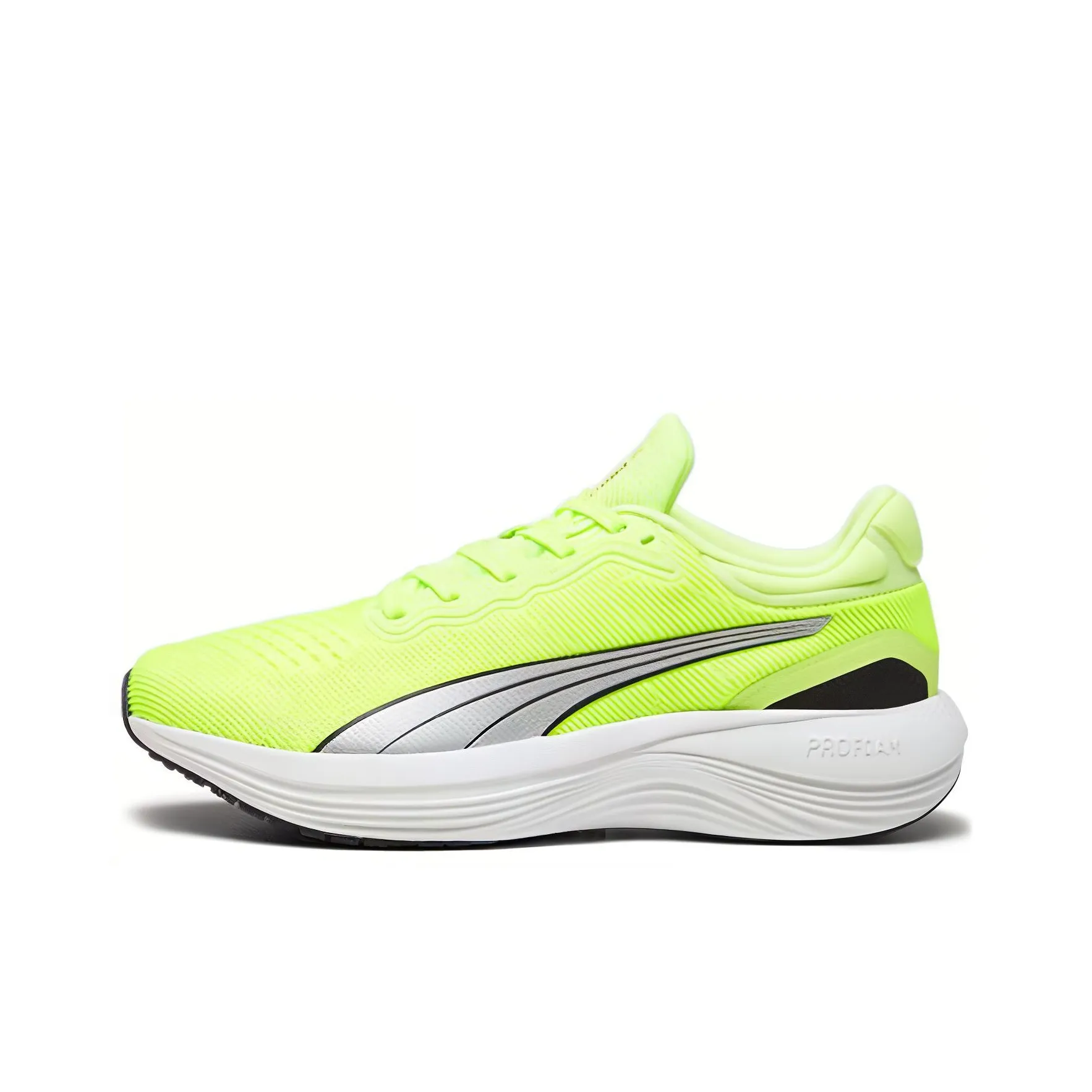 PUMA Scend Pro Беговые кроссовки MID Топ Изумрудно-зеленый Серебряный PUMA Белый Унисекс