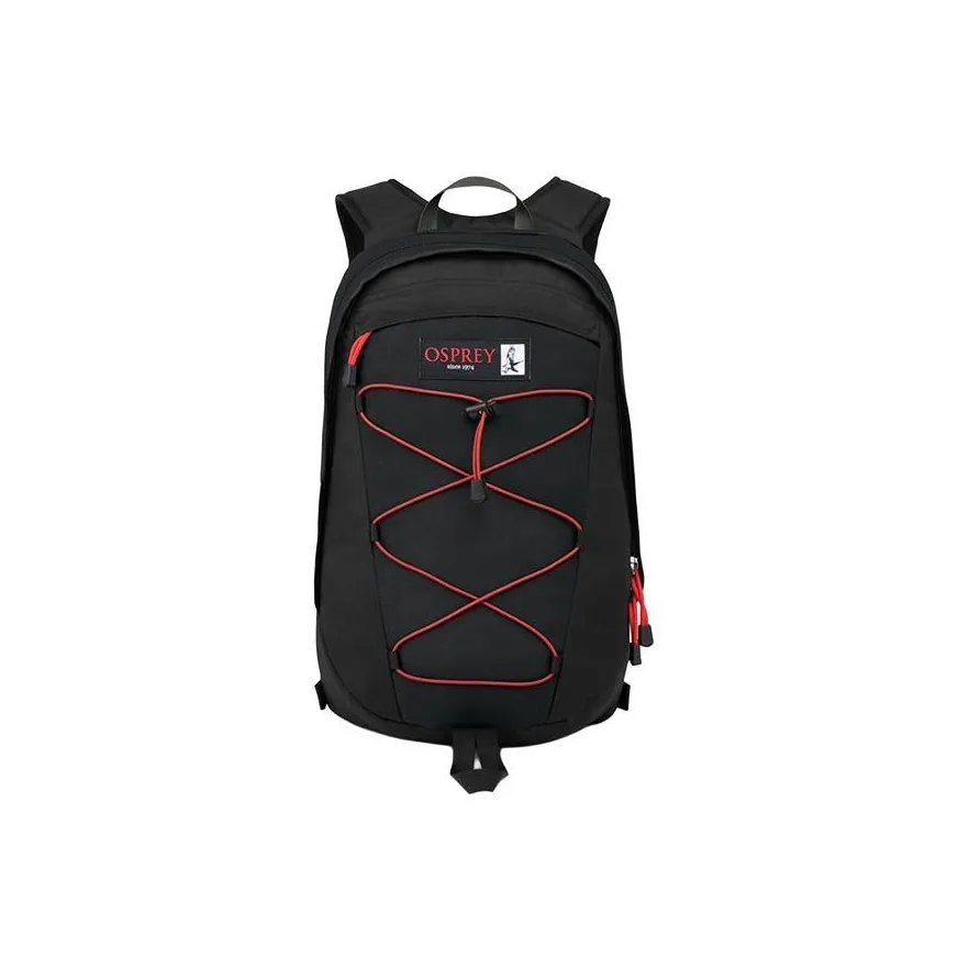 OSPREY Нейлон Ноутбук Сумка На открытом воздухе Альпинистский рюкзак Рюкзак Обычный Унисекс Черный