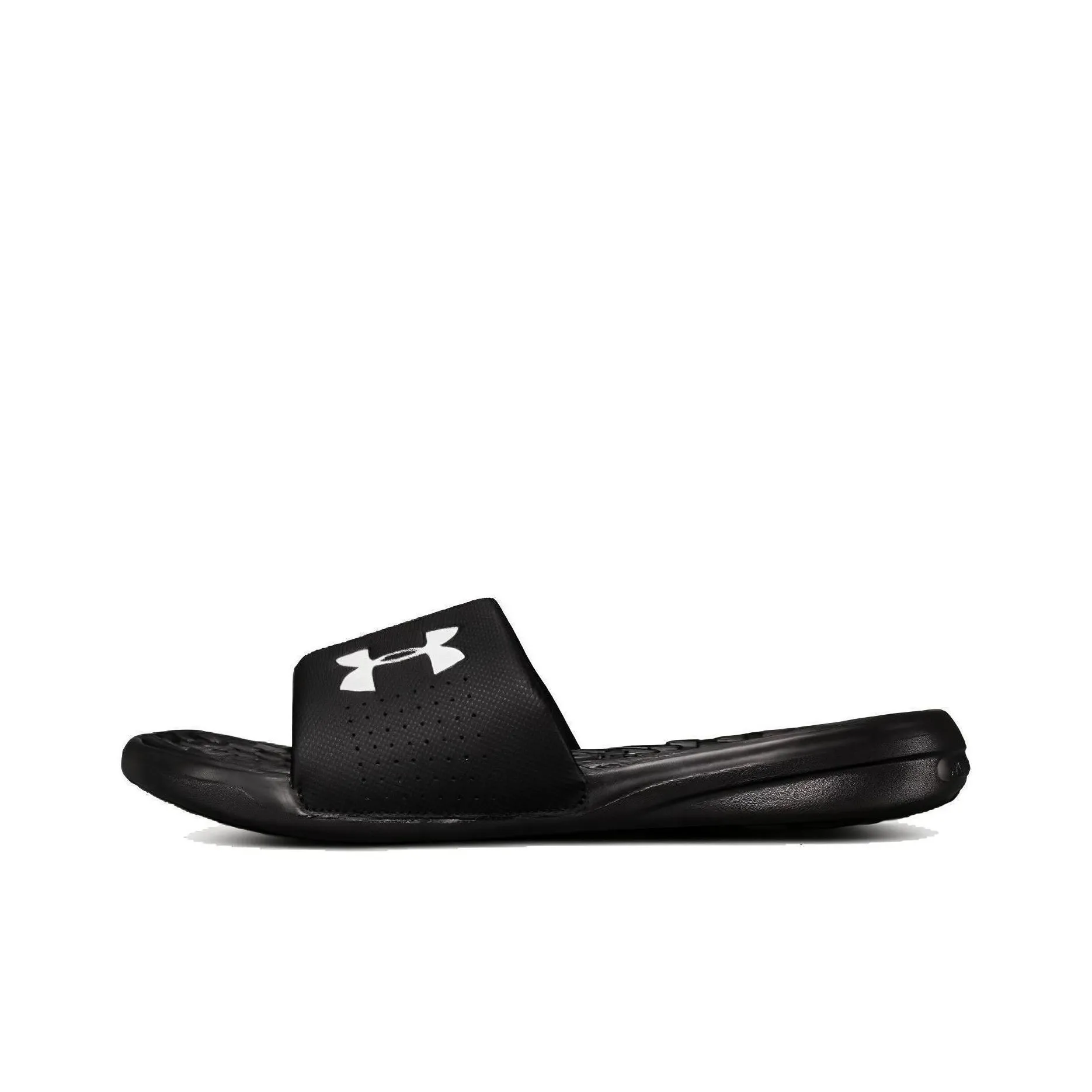 Under Armour Playmaker Fixed Strap Slippers Black