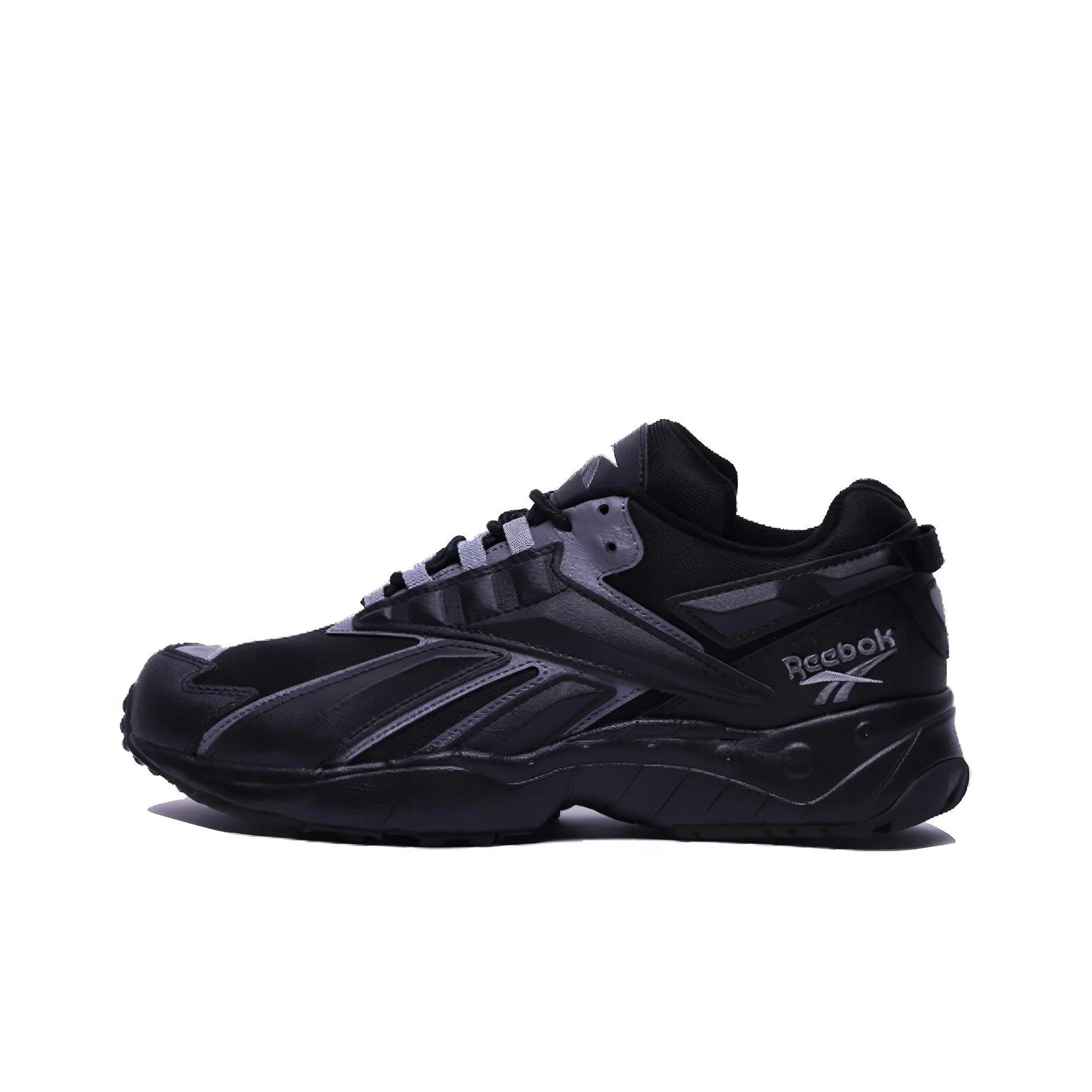 Reebok совместный бренд Interval 96 Low Топ Casual Унисекс Черный Серый