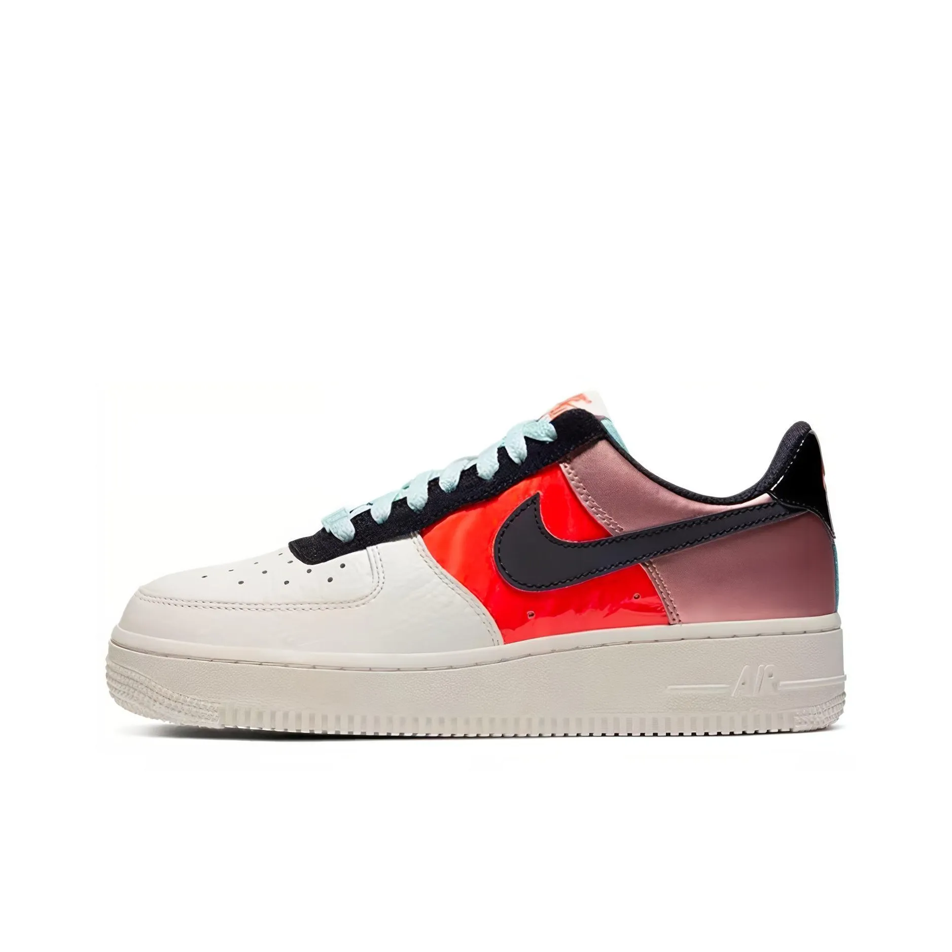Nike Air Force 1 Low Metallic Red Bronze Black Teal Tint Women's