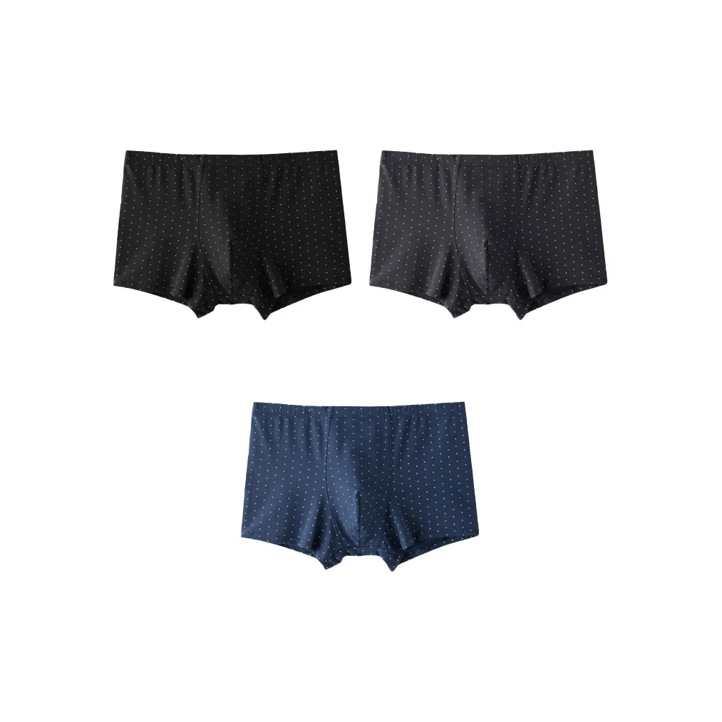 Kadufu Underpants Men's 3 Pack Mixed Color